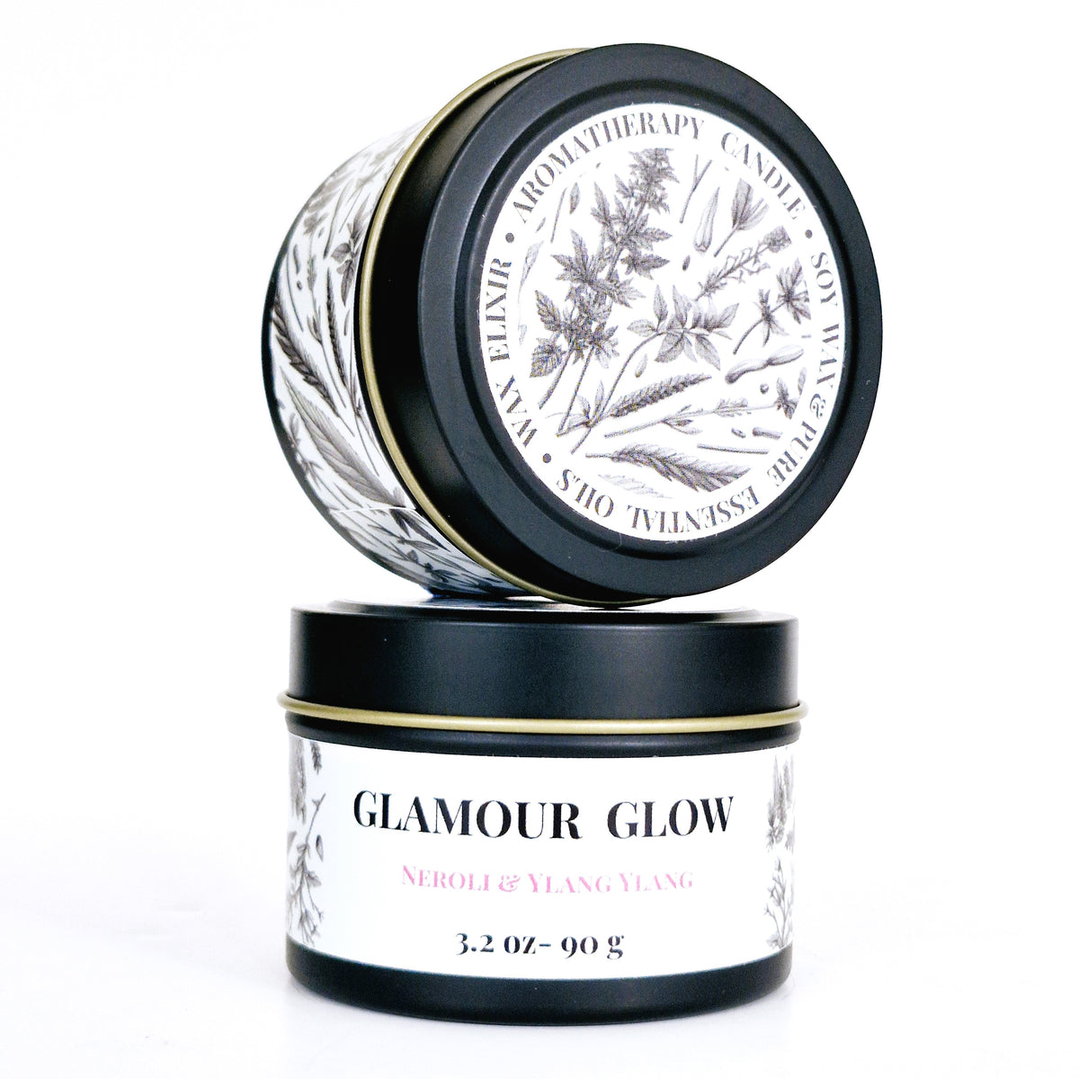 RADIANT • Glamour Glow Aromatherapy Tin Candle 90g