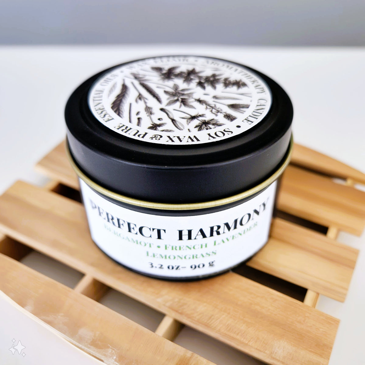 BALANCING • Perfect Harmony Aromatherapy Tin Candle 90g