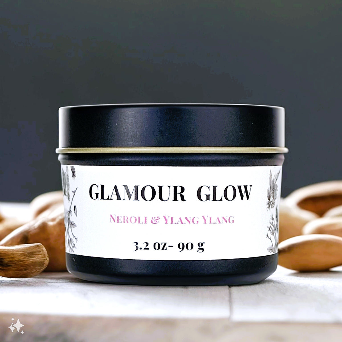 RADIANT • Glamour Glow Aromatherapy Tin Candle 90g