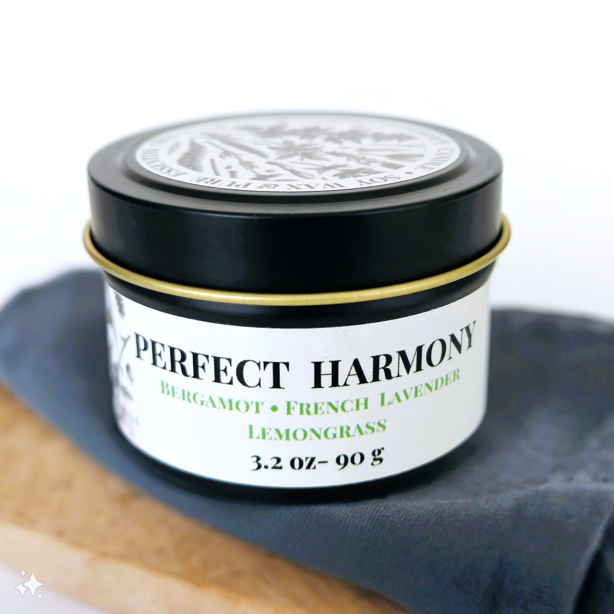 BALANCING • Perfect Harmony Aromatherapy Tin Candle 90g