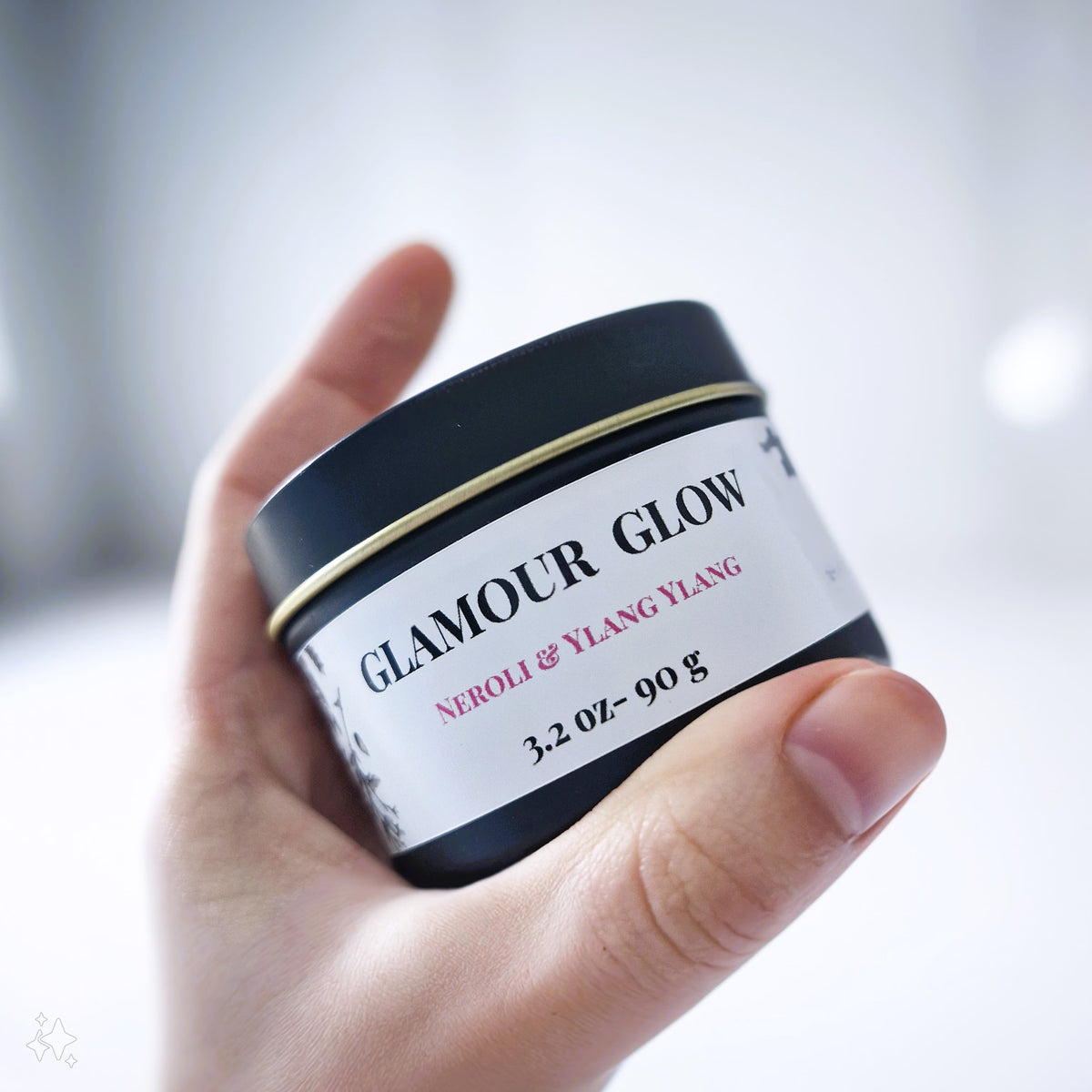 RADIANT • Glamour Glow Aromatherapy Tin Candle 90g
