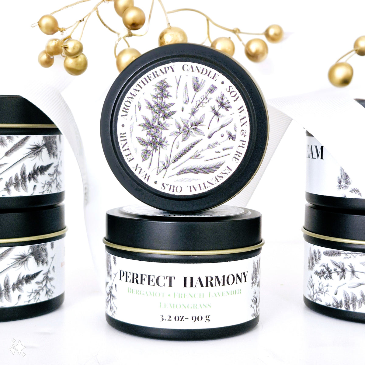 BALANCING • Perfect Harmony Aromatherapy Tin Candle 90g