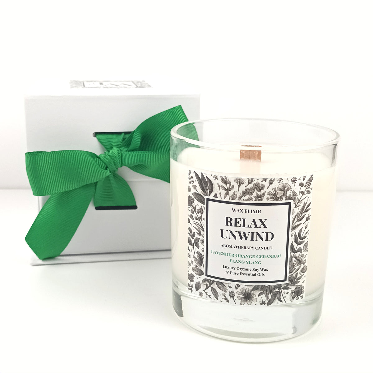 Relax & Unwind Ritual Candle • Lavender • Orange • Geranium • Ylang Ylang