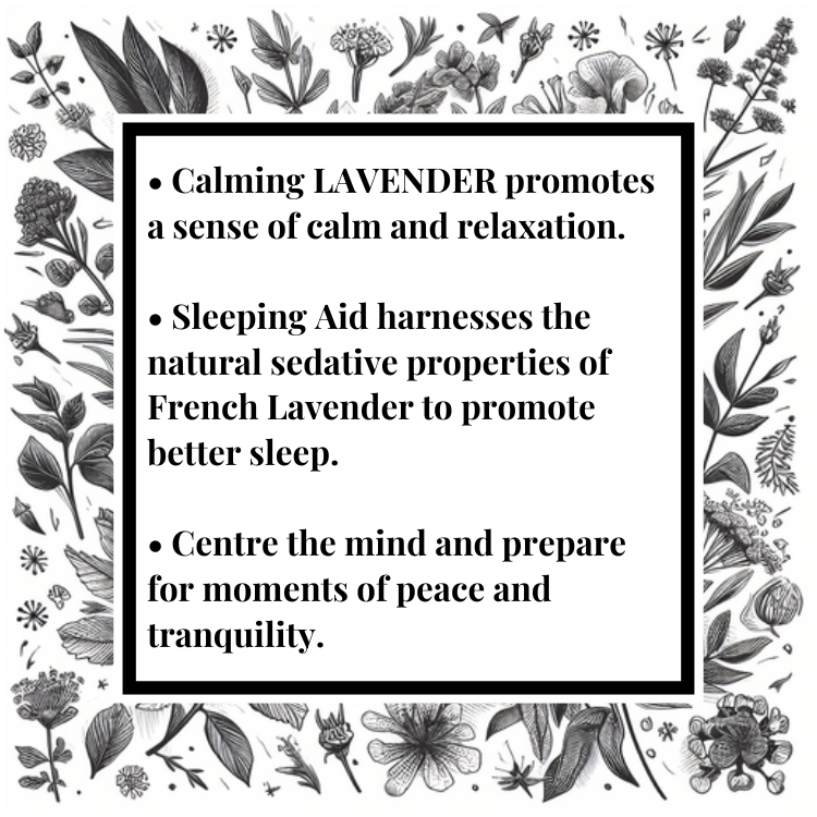 CALMING • Lavender Dream Aromatherapy Tin Candle 90g