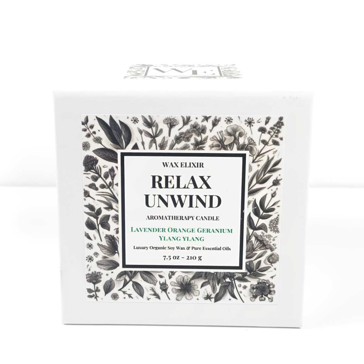 Relax & Unwind Ritual Candle • Lavender • Orange • Geranium • Ylang Ylang