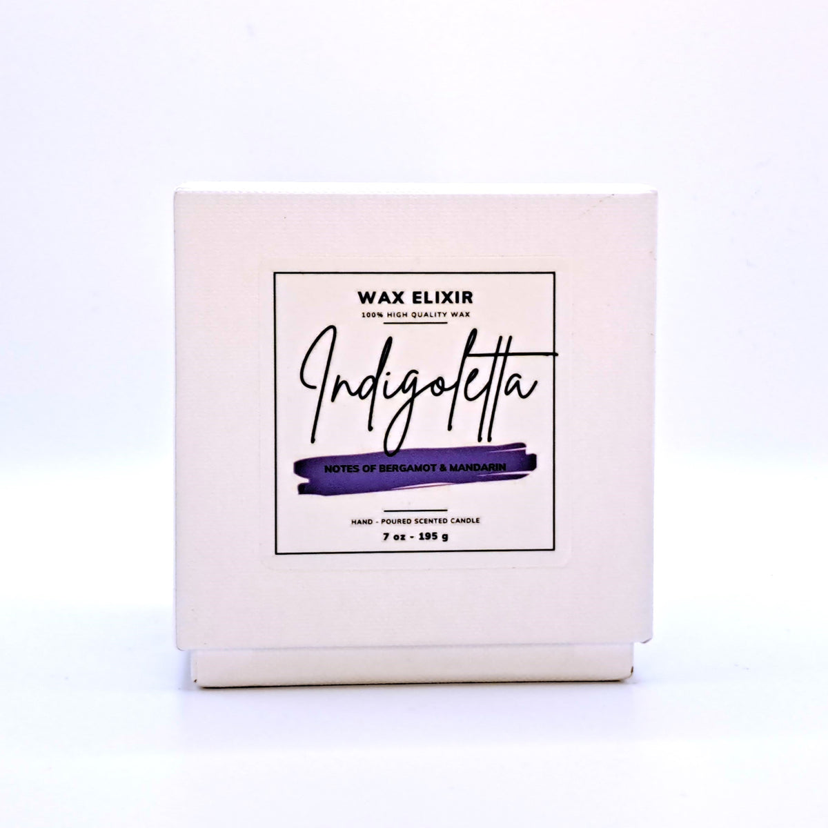 Indigoletta Luxury Scented Flower Candle